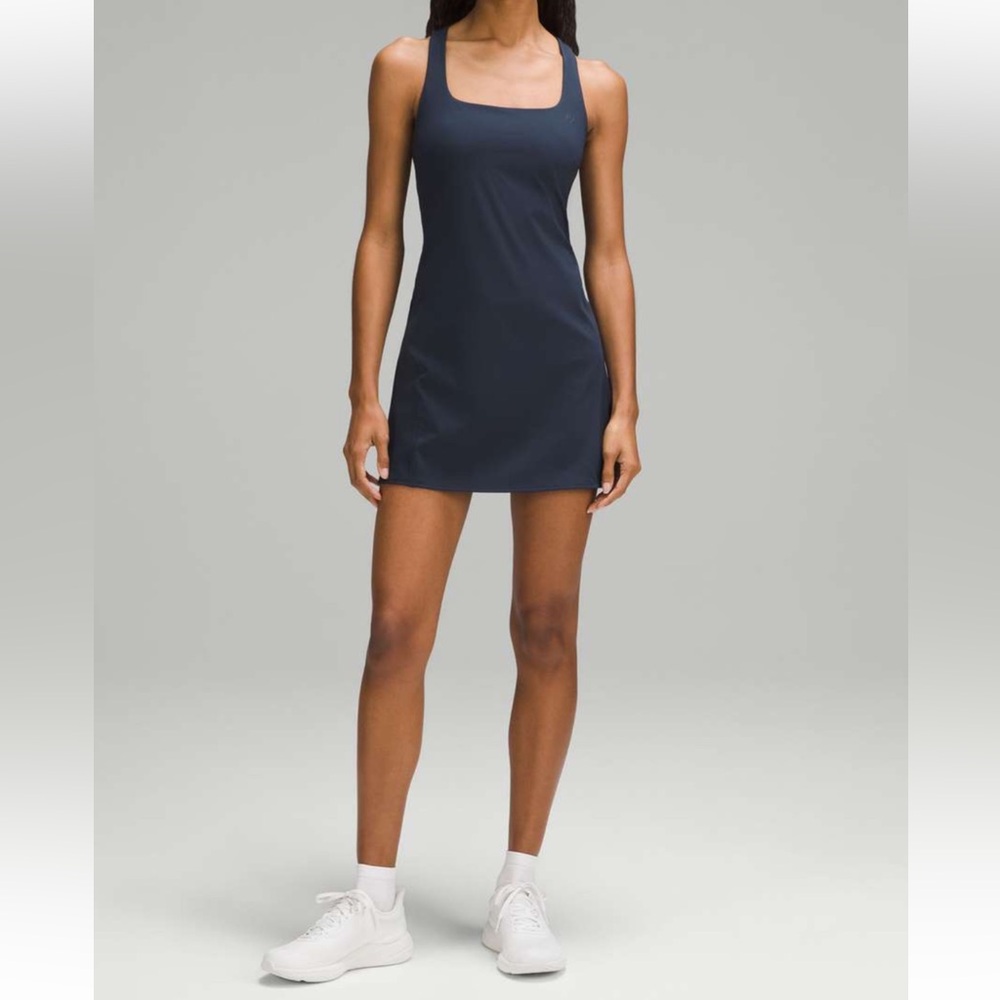 lululemon athletica Navy Blue Racerback Mini Dress